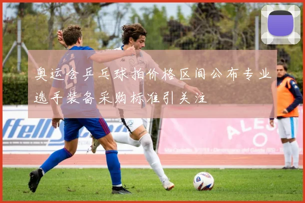 奥运会乒乓球拍价格区间公布专业选手装备采购标准引关注
